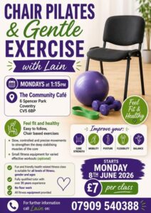 Chair Pilates leaflet