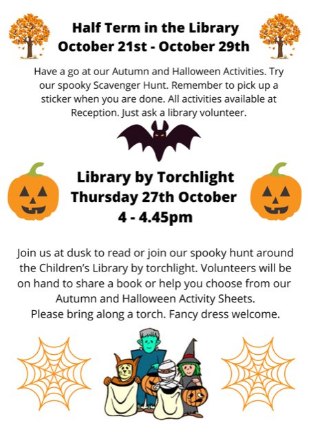 Library by Torchlight flyer